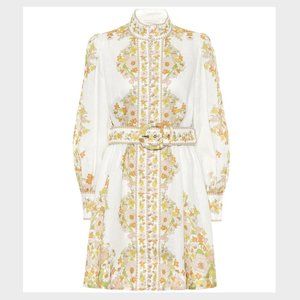 ZIMMERMANN SUPER EIGHT TUBULAR MINI DRESS 2020